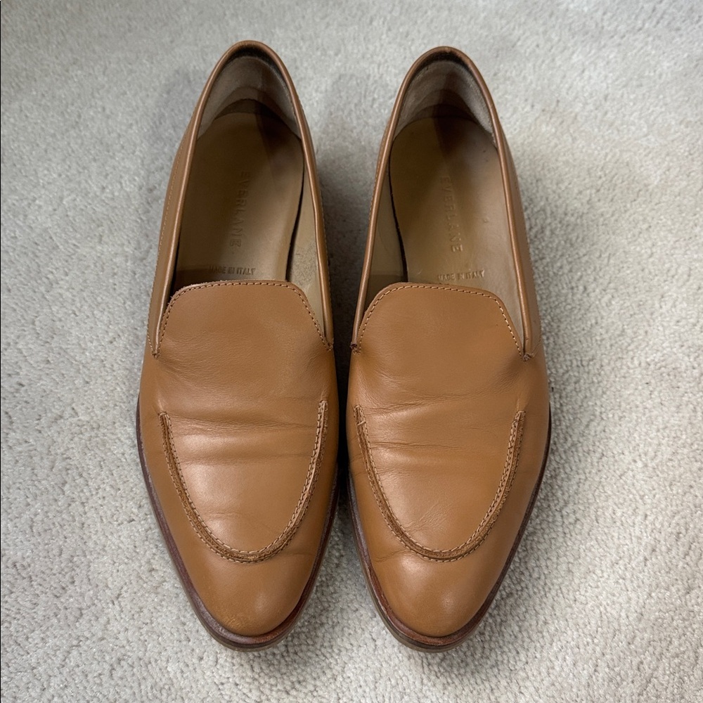 Everlane The Modern Loafer, Camel (8.5)